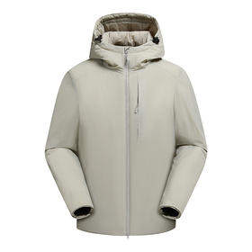 LUCKY DEER/幸运鹿情侣款防泼水保暖科技棉连帽棉服