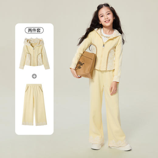 花边连帽套装 商品图3