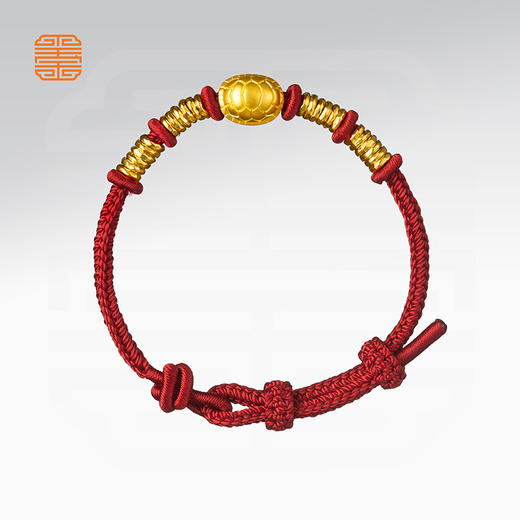 玺匠金铺《足金富甲天下》足金9999 黄金手链 商品图1