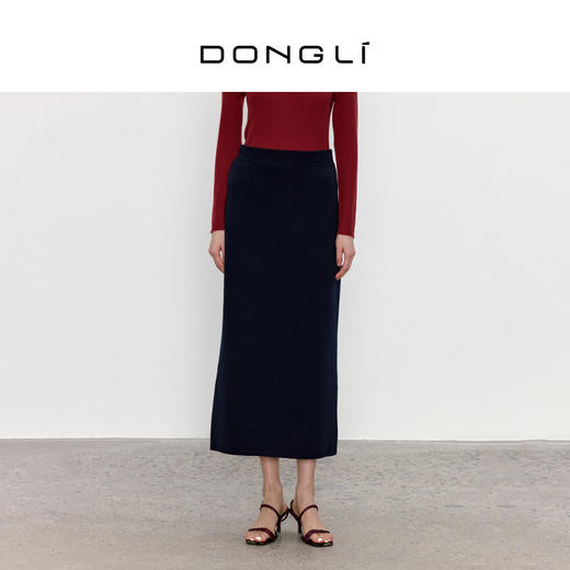 东黎 • 我不被驯化 素奢 山羊绒女士秋季女士半裙 5271 商品图3