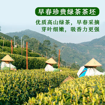 张一元茶叶茉莉花茶毛尖新春茶冷泡浓香型伴手茶礼送礼品特种200g金罐装 /水饮冲调 /茗茶 /茉莉花茶 商品图1