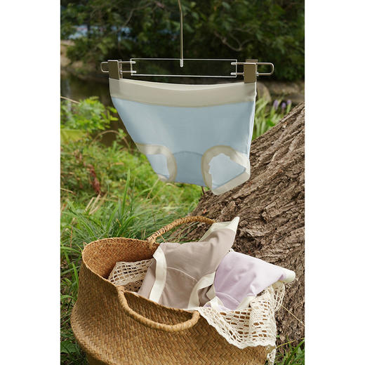 【3条装】 40支撞色莫代尔内裤 舒适裸感 亲肤细腻 桑蚕丝+聚乳酸抑菌里裆 呵护健康 商品图2