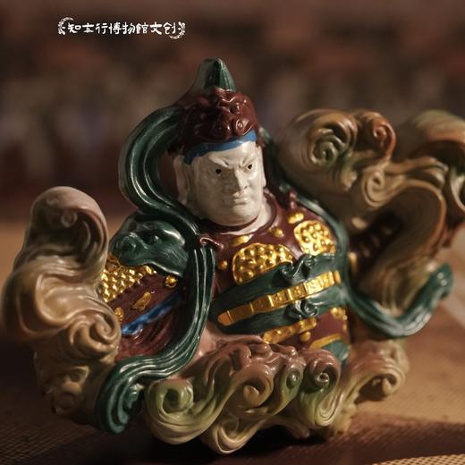 山西平遥双林寺韦驮彩塑文创冰箱贴立体磁吸文创礼品纪念品摆件 商品图0