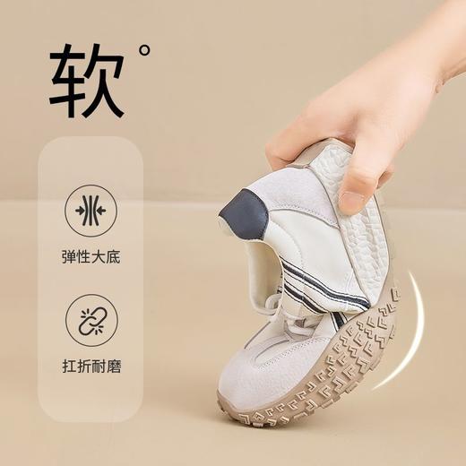 ZHR则则厚底德训鞋女2025新款内增高百搭阿甘运动鞋轻便女鞋 商品图2