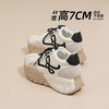 ZHR则则7CM内增高阿甘鞋女鞋真皮老爹鞋2025新款双鞋带轻便休闲鞋 商品缩略图5