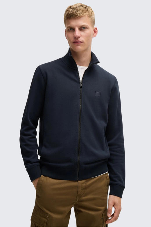 BOSS 男士全棉拉链开襟百搭休闲夹克外套12430 商品图5