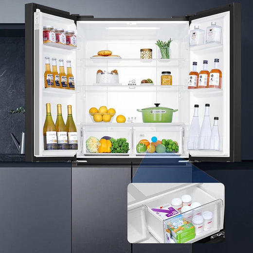 海尔（Haier）冰箱 BCD-470WGHTD5DS1 商品图4