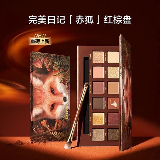 完美日记13号赤狐探险家十二色眼影 商品图6