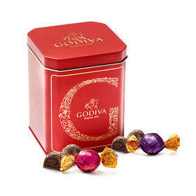 歌帝梵精选松露形巧克力铁听8颗 80g