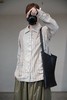 (5折) ICHI Antiquites 淡雅竖纹棉麻薄款翻领长外套 商品缩略图1