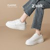 ZHR则则厚底增高小白鞋女2025新款透气网洞运动鞋百搭轻便休闲鞋 商品缩略图6
