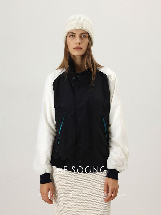 THESOONG|"新浪潮主义"经典重酵洗防泼水撞色翻领夹克外套HBFY7348 商品图0