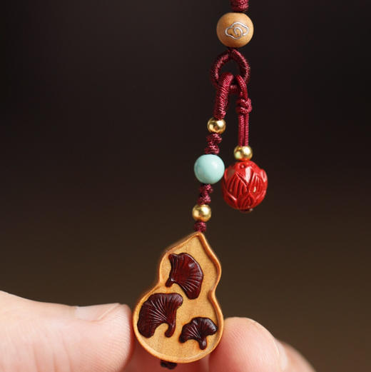 【青山特惠】老山檀香｜福禄·三生有幸 挂件 s2 商品图3