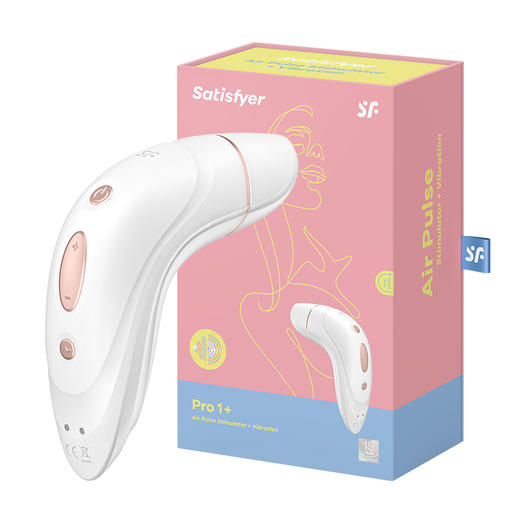 Satisfyer Pro 1+吸吮器阴蒂刺激按摩器女用自慰器成人用品 商品图0