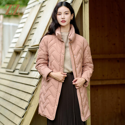 佐尔美冬季新款 经典气质羽绒服女新年礼M44YY15 商品图0