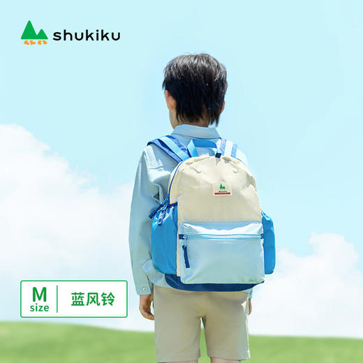 shukiku亲子背包2025年新色超轻量防泼水背包男孩女孩成人外出旅游出行购物男童女童亲子幼儿园书包 商品图14