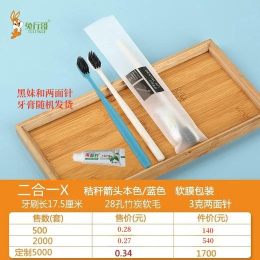 二合一X  （本色和海洋蓝） 商品图0