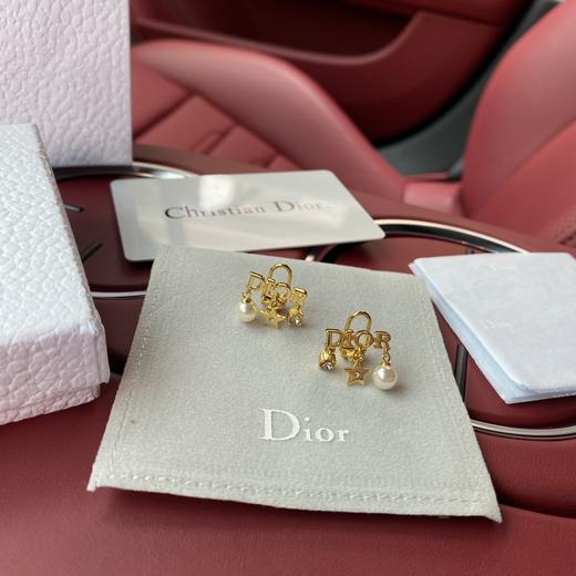 G332 独家款，D#ior 迪AO 星星CD 耳夹 商品图2