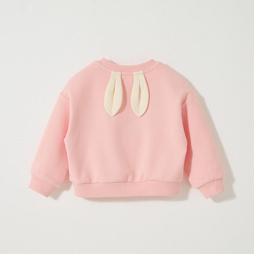 Cucutas女幼童长袖卫衣CY25AUW746米白/粉红90#-120# 商品图3