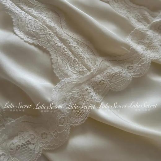 🔥千金感奶油【春夏秋蕾丝缎面四件套家居服】经典yyds‼️真的谁穿谁好看啊啊！！ 商品图3