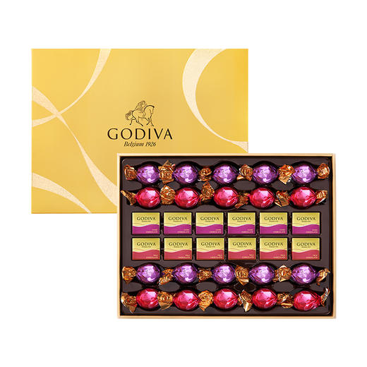 歌帝梵 巧克力精选礼盒32颗装 220g 商品图0