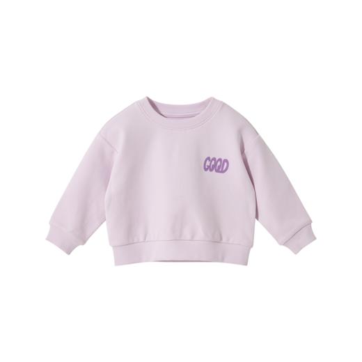 Cucutas幼童长袖卫衣CY25AUW542粉蓝/紫色90#-120# 商品图4