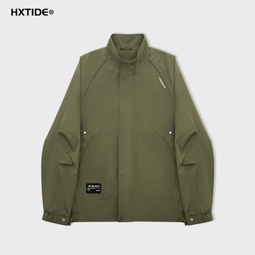 【新品上新】HX 秋季立领茄克衫外套S105533314101/02/03 商品图0