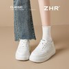 ZHR则则厚底增高小白鞋女2025新款透气网洞运动鞋百搭轻便休闲鞋 商品缩略图7