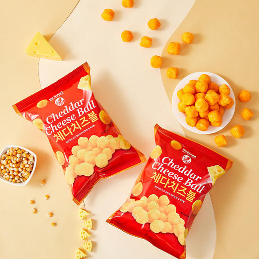 NoBrand切达芝士球(膨化食品)70g/056512 醇厚奶香咸甜交织颗颗酥脆 商品图2