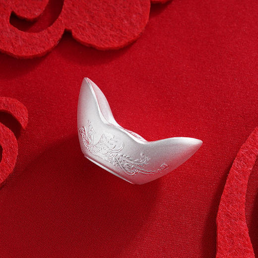 子佩集S999银招财官银元宝【E2006-20】实心2401 商品图2