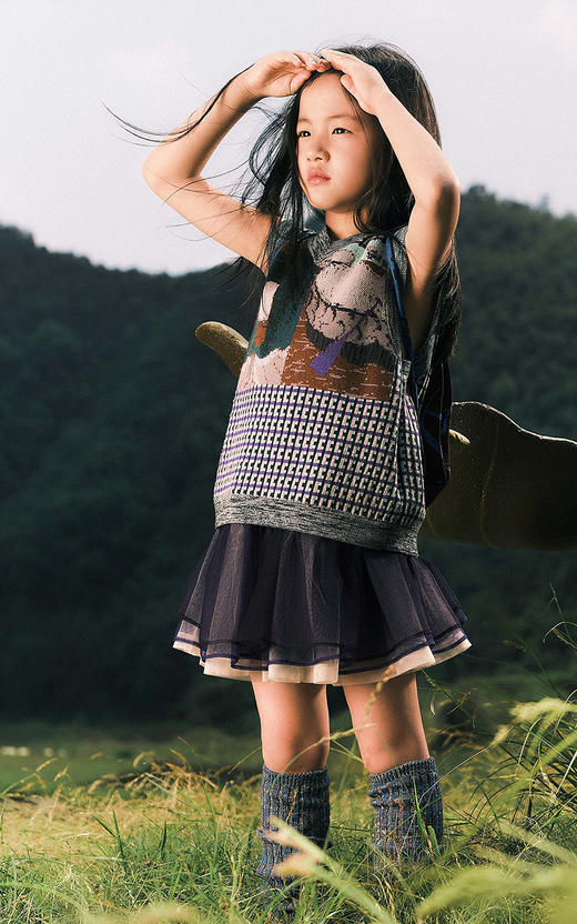 Jnby 25年秋款  毛衫背心  1P8310740 商品图0