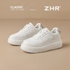 ZHR则则厚底增高小白鞋女2025新款透气网洞运动鞋百搭轻便休闲鞋 商品缩略图9