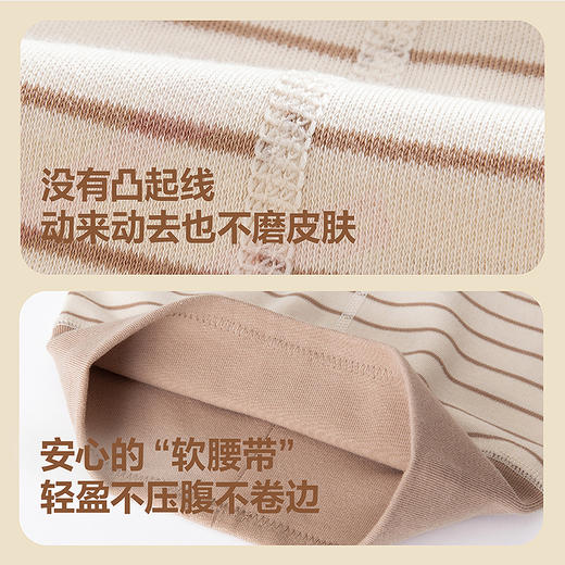 【纯棉】迷你巴拉婴儿裤子男女宝宝高腰护肚可爱保暖裤2025年秋季 商品图4