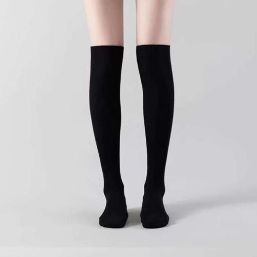 小腿袜/及膝袜/过膝袜 22cm~24cm (适合36～39码) 日系长筒袜 简约透气吸汗 小亘【贴身衣物一经售出非质量问题不退不换】 商品图6