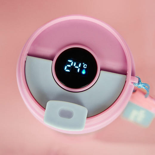 大英博物馆巴斯特系列爱心喵咪咖啡显温保温杯 商品图3