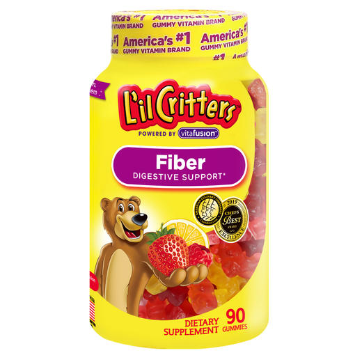 Lilcritters 丽贵 汪汪队复合维生素小熊软糖 190粒*1瓶/钙+VD小熊软糖 150粒*1瓶/膳食纤维小熊软糖 90粒*1瓶 商品图2