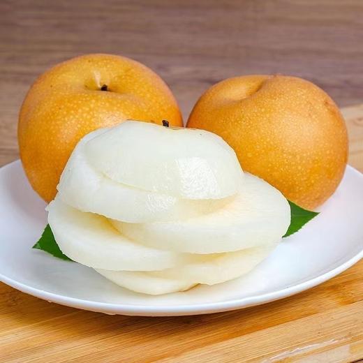 【脆甜多汁❗️山东冰糖丰水梨】现摘现发，果肉细腻，一口咬下香甜爆汁！正宗整箱新鲜梨子当季现摘水果非秋月梨山东莱阳丰水梨中秋节送礼物 商品图1