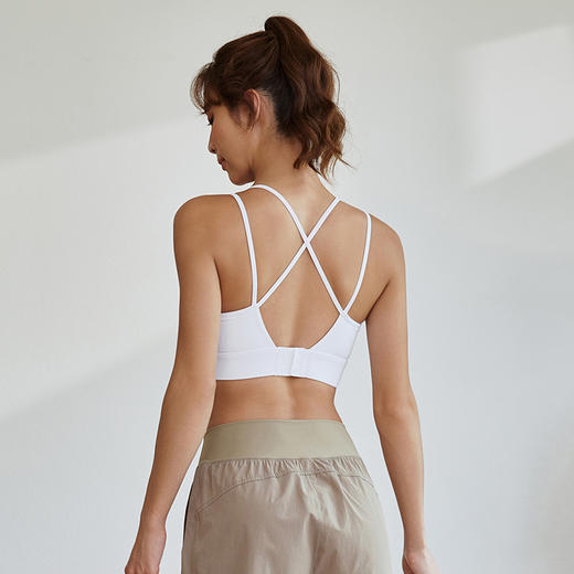 【145元任选3件】跃牌 “晨”系列 后背交叉运动文胸露背防震聚拢健身运动内衣BKWX（活动产品，收货7天内支持退换） 商品图2