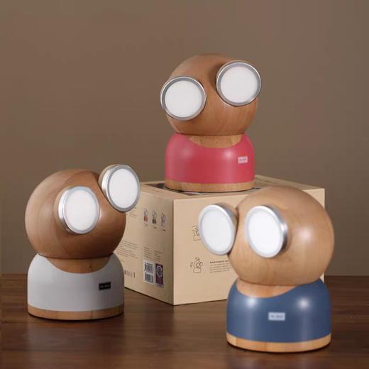 自营（大合成-）原木创意灯礼品  触控灯可调光 超长续航 商品图0