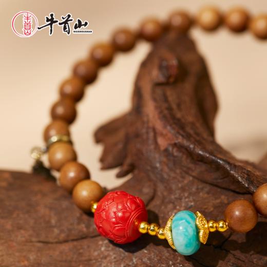 牛首山文创礼品兰亭·老山檀香单圈手串送闺蜜朋友手饰节日礼物 商品图1