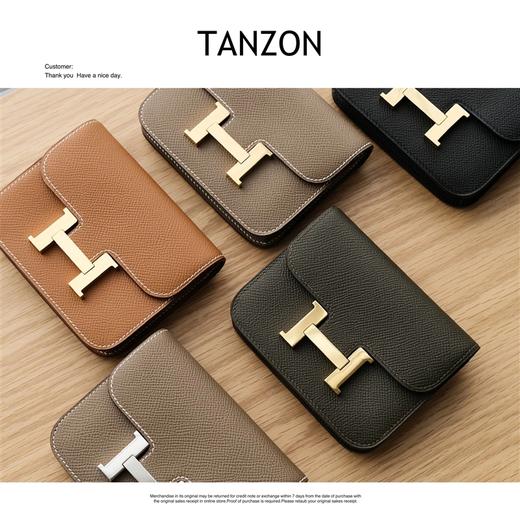 H家slim腰包，全手工缝制，原厂ep掌纹皮，全钢镀金五金！（MM） 商品图0