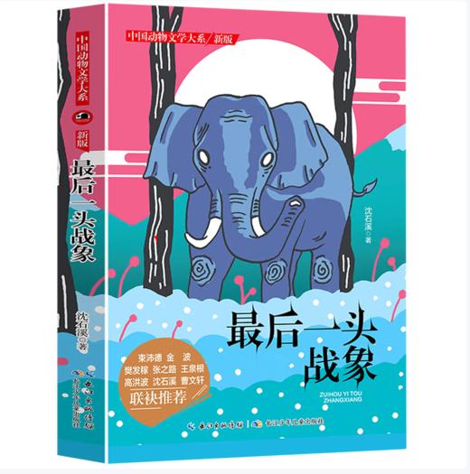 【桂银家庭共读】中国动物文学大系（新版）·最后一头战象 商品图0