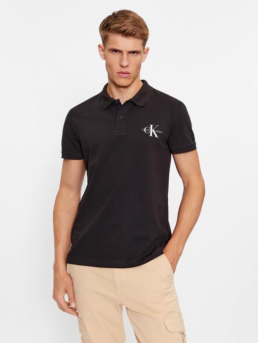 Clavin Klein 卡文·克莱 男士百搭弹棉休闲Polo短袖T恤11811 商品图5