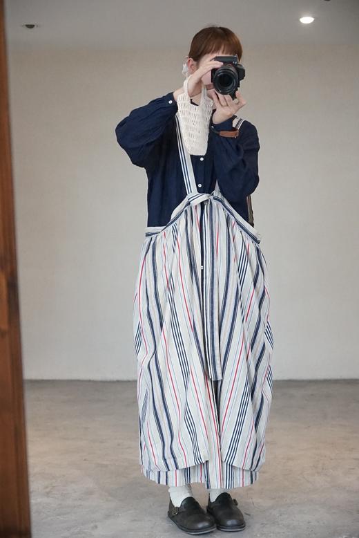 ICHI Antiquites 两穿背带休闲连衣裙 商品图0