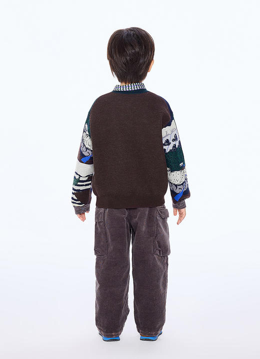 jnby   25年秋款  长袖套头毛衫 1P8311850 商品图7