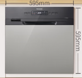 8月内购 松下洗碗机 嵌入式洗碗机 （8套）NP-T86M2QR2