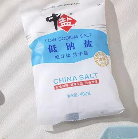 【恒泰超市】中盐低纳盐400g/袋 商品图0