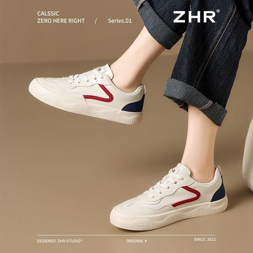 ZHR则则透气小白鞋女ins百搭女鞋2025新款软底鞋子女运动鞋板鞋女 商品图5