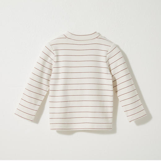 Cucutas幼童长袖T恤CY25AUW563白咖色调90#-130# 商品图3