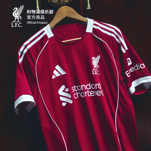 【官网同款】利物浦俱乐部 | 利物浦25/26主场球衣-球员 商品图4